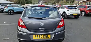 Used 2010 Vauxhall Corsa S Grey - Interior and Exterior details 8