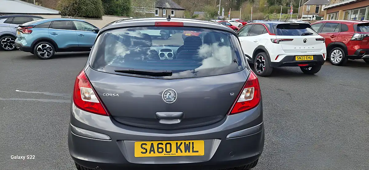Used 2010 Vauxhall Corsa S Grey - Interior and Exterior details 8