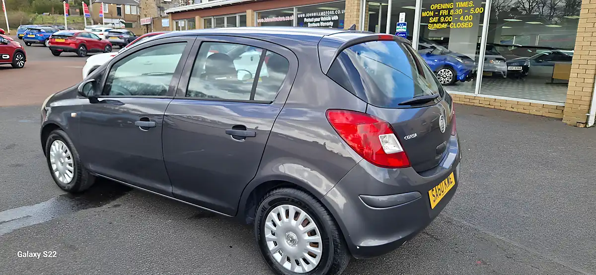 Used 2010 Vauxhall Corsa S Grey - Interior and Exterior details 9