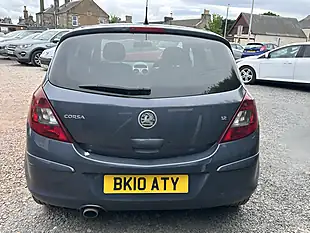 Used 2010 Vauxhall Corsa Sxi Blue - Interior and Exterior details 12