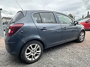 Used 2010 Vauxhall Corsa Sxi Blue - Interior and Exterior details 13