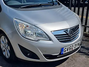 Used 2010 Vauxhall Meriva Se Silver - Interior and Exterior details 9