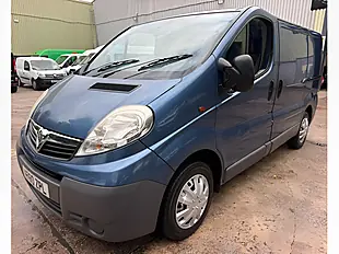 Used 2010 Vauxhall Vivaro Panel Van L1 Blue - Interior and Exterior details 14