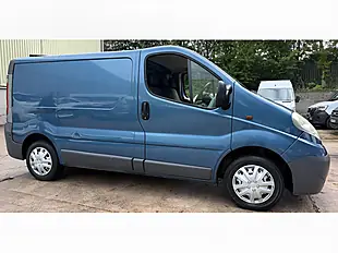 Used 2010 Vauxhall Vivaro Panel Van L1 Blue - Interior and Exterior details 3