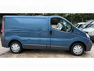 Used 2010 Vauxhall Vivaro Panel Van L1 Blue - Interior and Exterior details 4