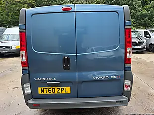 Used 2010 Vauxhall Vivaro Panel Van L1 Blue - Interior and Exterior details 8