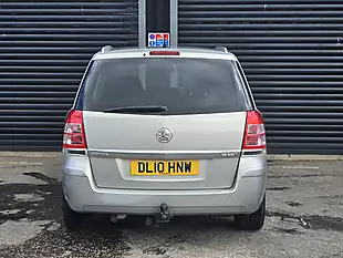 Used 2010 Vauxhall Zafira Elite Silver - Interior and Exterior details 14