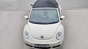 Used 2010 Volkswagen Beetle Cabriolet Beige - Interior and Exterior details 2