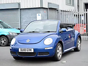 Used 2010 Volkswagen Beetle Cabriolet Blue - Interior and Exterior details 3