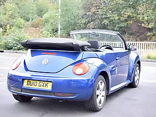 Used 2010 Volkswagen Beetle Cabriolet Blue - Interior and Exterior details 7