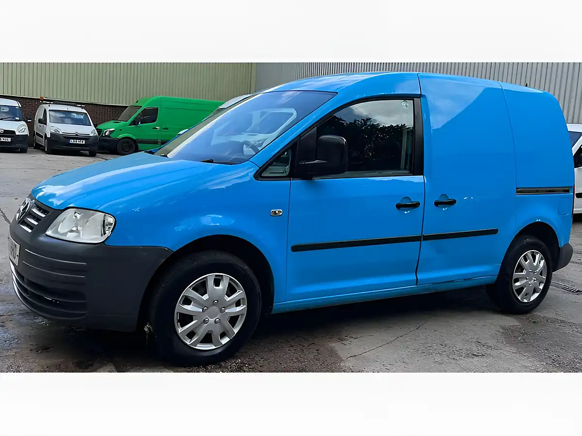 Used 2010 Volkswagen Caddy C20 L1 Standard Roof Blue - Interior and Exterior details 13