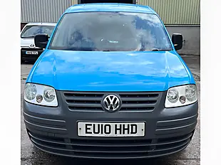 Used 2010 Volkswagen Caddy C20 L1 Standard Roof Blue - Interior and Exterior details 14