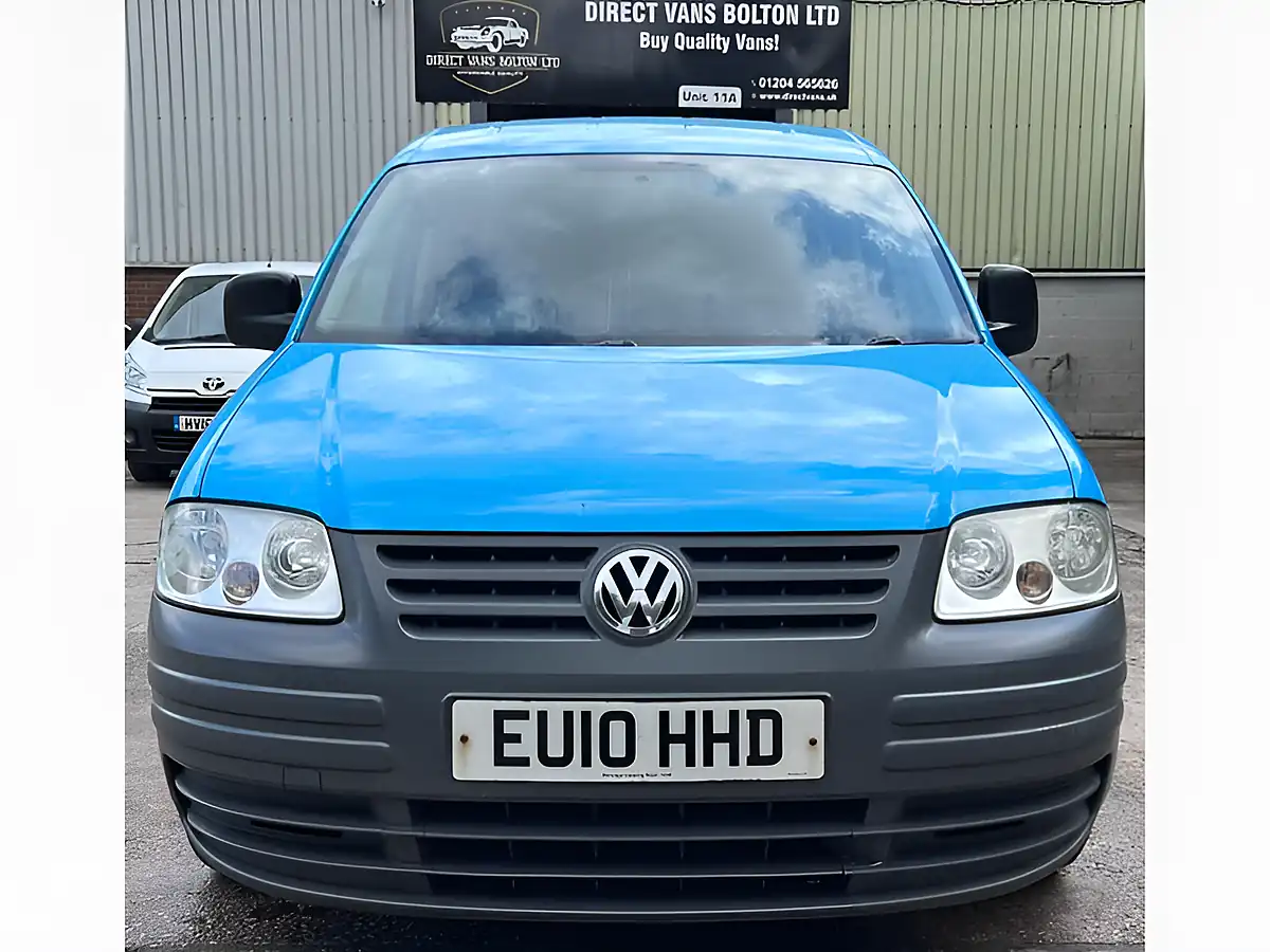 Used 2010 Volkswagen Caddy C20 L1 Standard Roof Blue - Interior and Exterior details 2