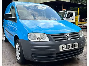 Used 2010 Volkswagen Caddy C20 L1 Standard Roof Blue - Interior and Exterior details 3