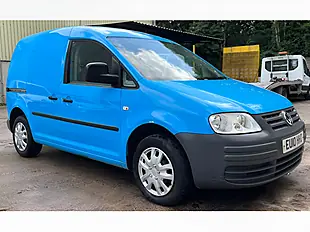 Used 2010 Volkswagen Caddy C20 L1 Standard Roof Blue - Interior and Exterior details 4