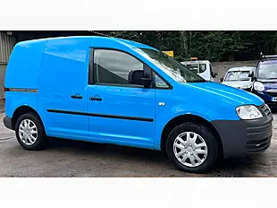 Used 2010 Volkswagen Caddy C20 L1 Standard Roof Blue - Interior and Exterior details 5