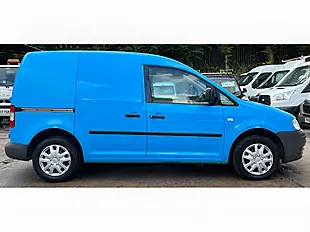 Used 2010 Volkswagen Caddy C20 L1 Standard Roof Blue - Interior and Exterior details 6