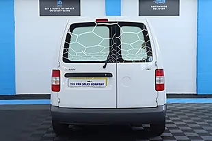 Used 2010 Volkswagen Caddy C20 Panel Van White - Interior and Exterior details 11