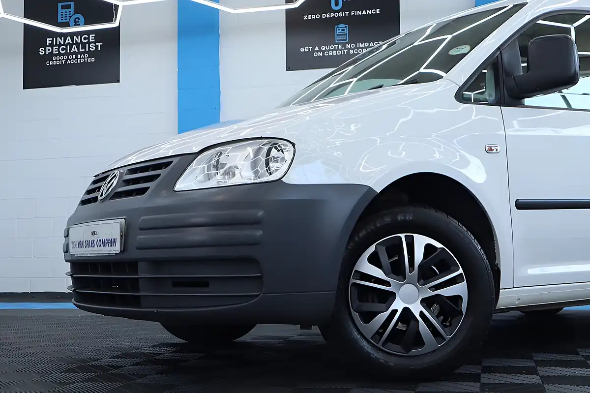 Used 2010 Volkswagen Caddy C20 Panel Van White - Interior and Exterior details 7
