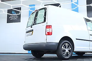 Used 2010 Volkswagen Caddy C20 Panel Van White - Interior and Exterior details 9
