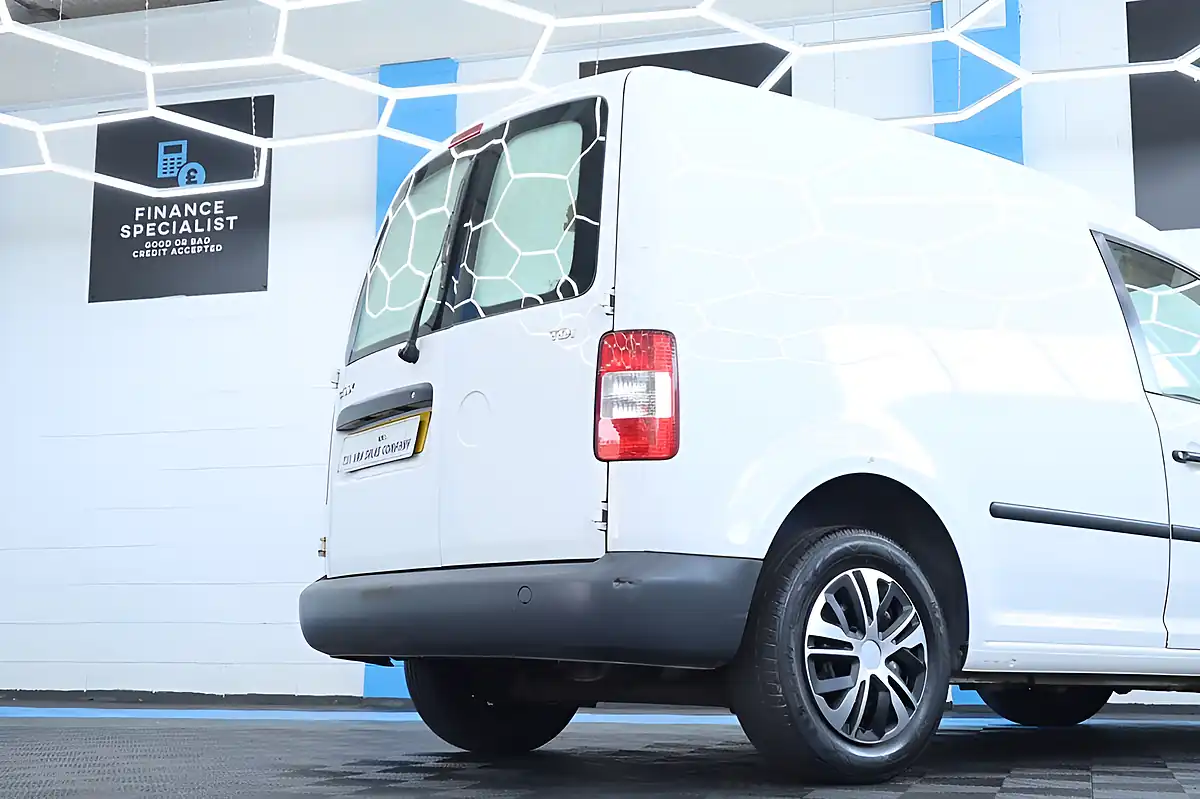 Used 2010 Volkswagen Caddy C20 Panel Van White - Interior and Exterior details 9