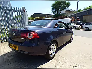 Used 2010 Volkswagen Eos Individual Cabriolet Blue - Interior and Exterior details 14
