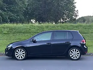 Used 2010 Volkswagen Golf GT Black - Interior and Exterior details 15