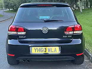 Used 2010 Volkswagen Golf GT Black - Interior and Exterior details 9
