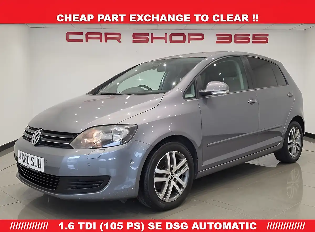 Used 2010 Volkswagen Golf Plus Se Grey - Front View