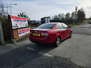 Used 2010 Volkswagen Jetta Se Red - Interior and Exterior details 8