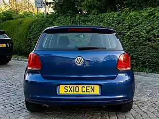 Used 2010 Volkswagen Polo Se Blue - Interior and Exterior details 4