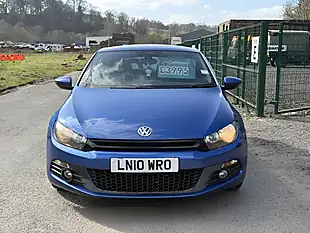 Used 2010 Volkswagen Scirocco GT Blue - Interior and Exterior details 2