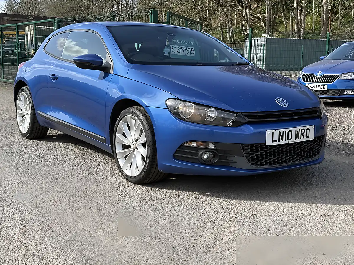 Used 2010 Volkswagen Scirocco GT Blue - Interior and Exterior details 3