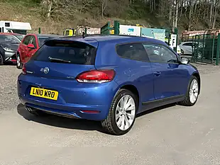Used 2010 Volkswagen Scirocco GT Blue - Interior and Exterior details 6