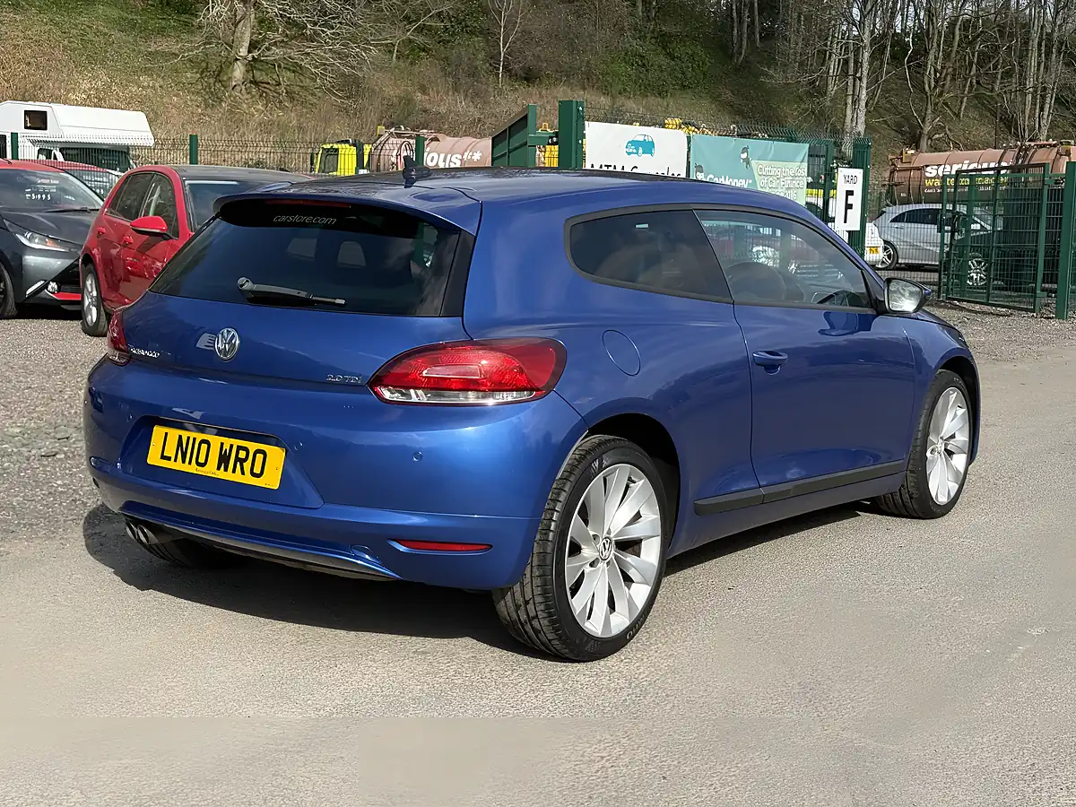 Used 2010 Volkswagen Scirocco GT Blue - Interior and Exterior details 6