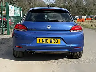 Used 2010 Volkswagen Scirocco GT Blue - Interior and Exterior details 7