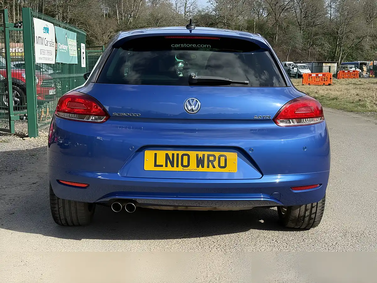 Used 2010 Volkswagen Scirocco GT Blue - Interior and Exterior details 7
