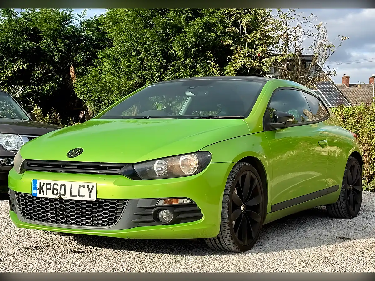 Used 2010 Volkswagen Scirocco GT Green - Interior and Exterior details 3