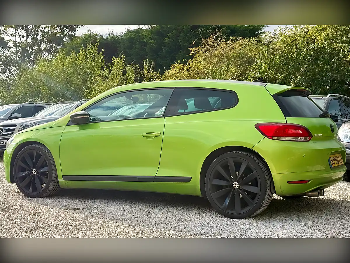 Used 2010 Volkswagen Scirocco GT Green - Interior and Exterior details 4