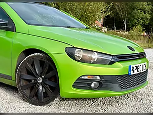 Used 2010 Volkswagen Scirocco GT Green - Interior and Exterior details 5