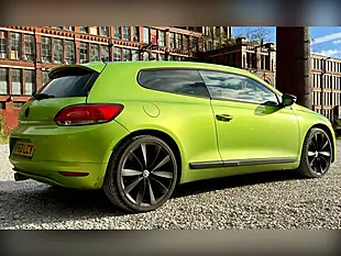 Used 2010 Volkswagen Scirocco GT Green - Interior and Exterior details 7