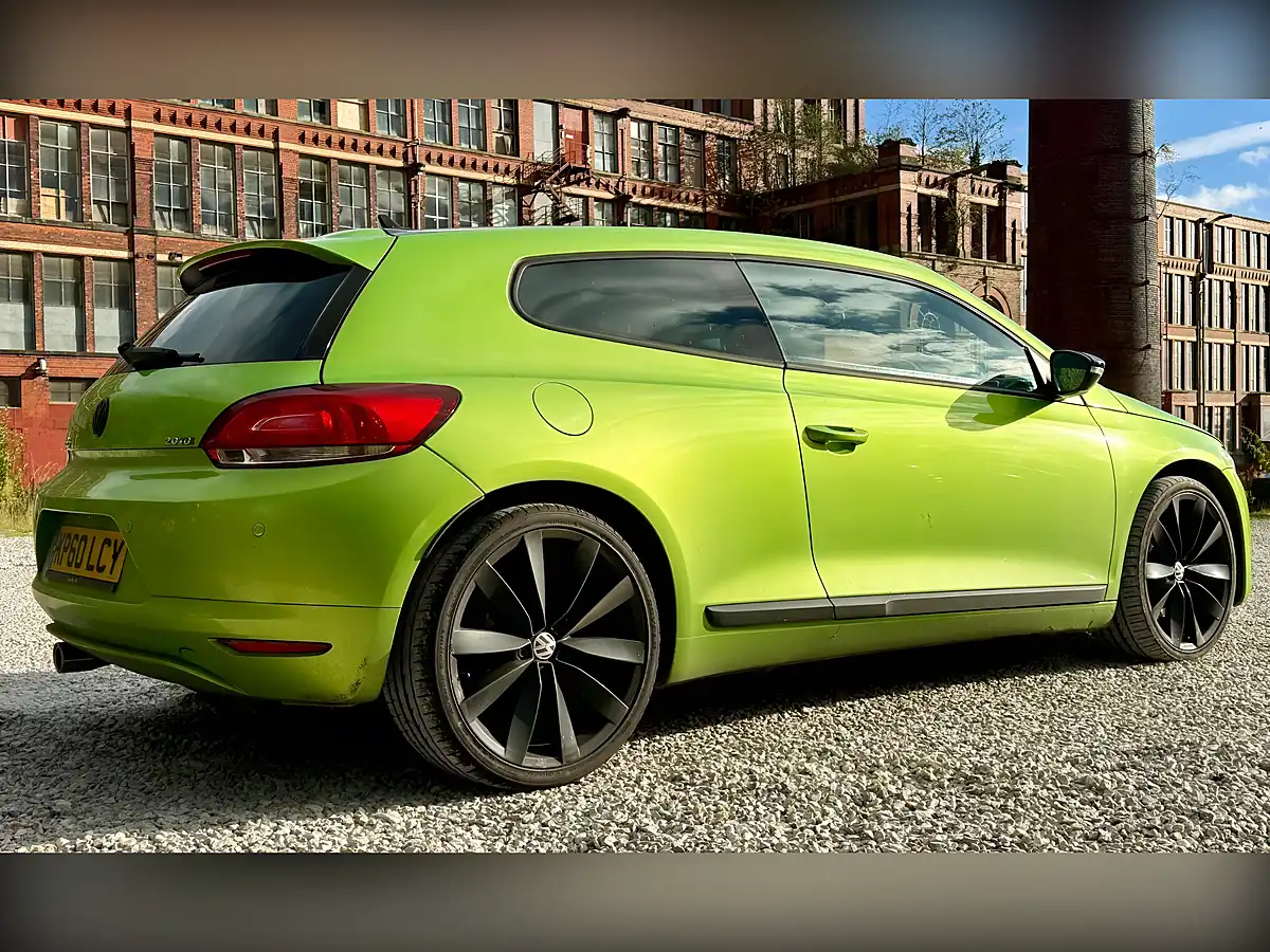 Used 2010 Volkswagen Scirocco GT Green - Interior and Exterior details 7