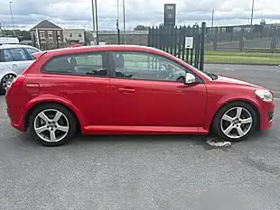Used 2010 Volvo C30 R-Design Red - Interior and Exterior details 6