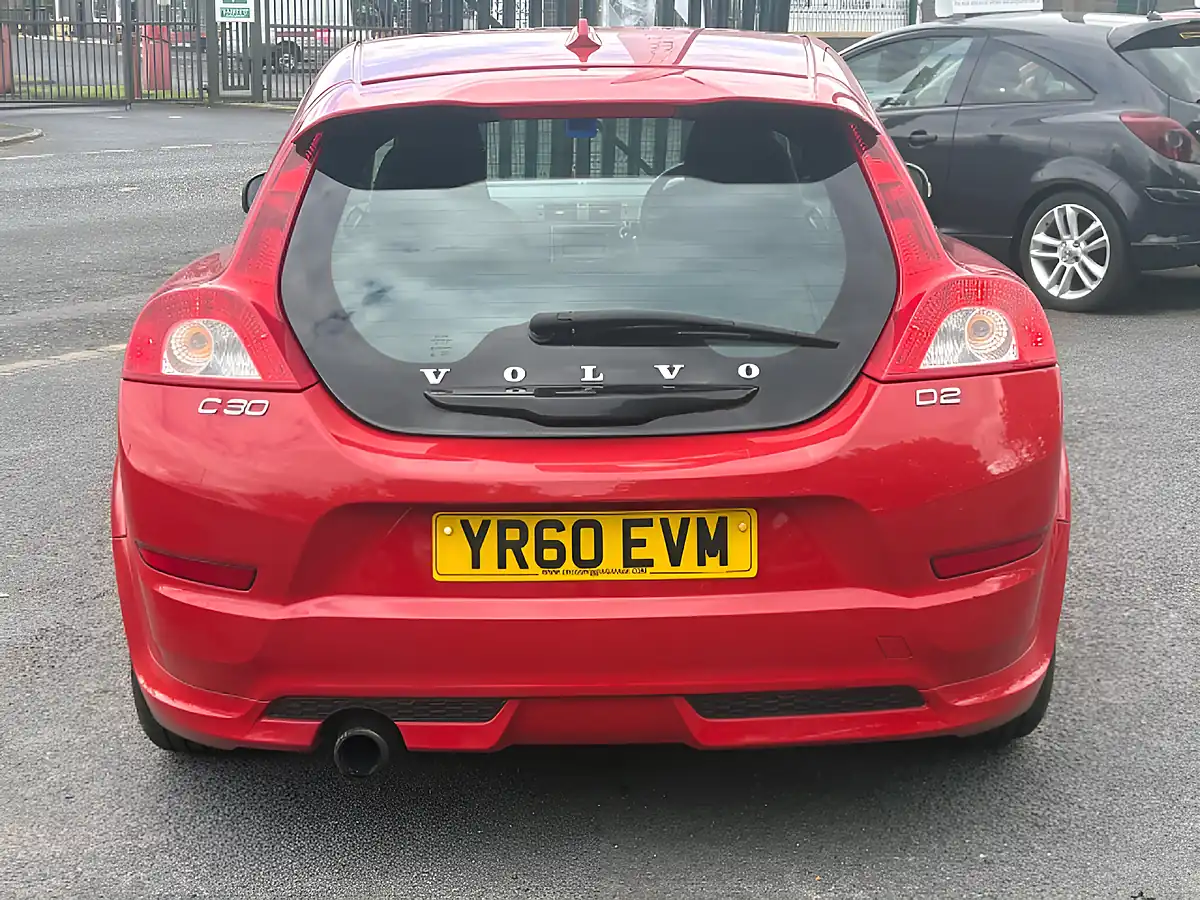 Used 2010 Volvo C30 R-Design Red - Interior and Exterior details 8