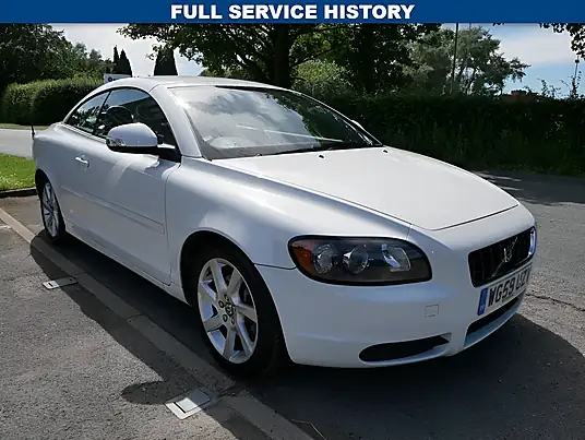2010 Volvo C70 2.0D Ice White Convertible