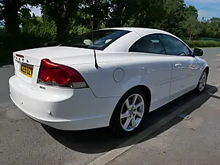 Used 2010 Volvo C70 Ice White White - Interior and Exterior details 4