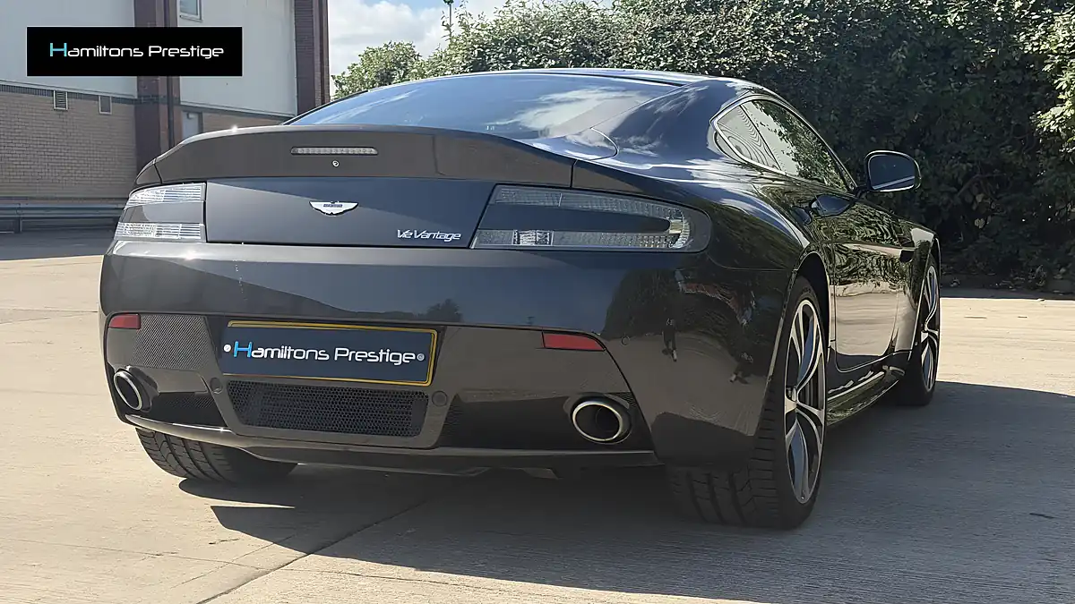 Used 2011 Aston Martin Vantage Coupe Quantum Silver - Interior and Exterior details 11