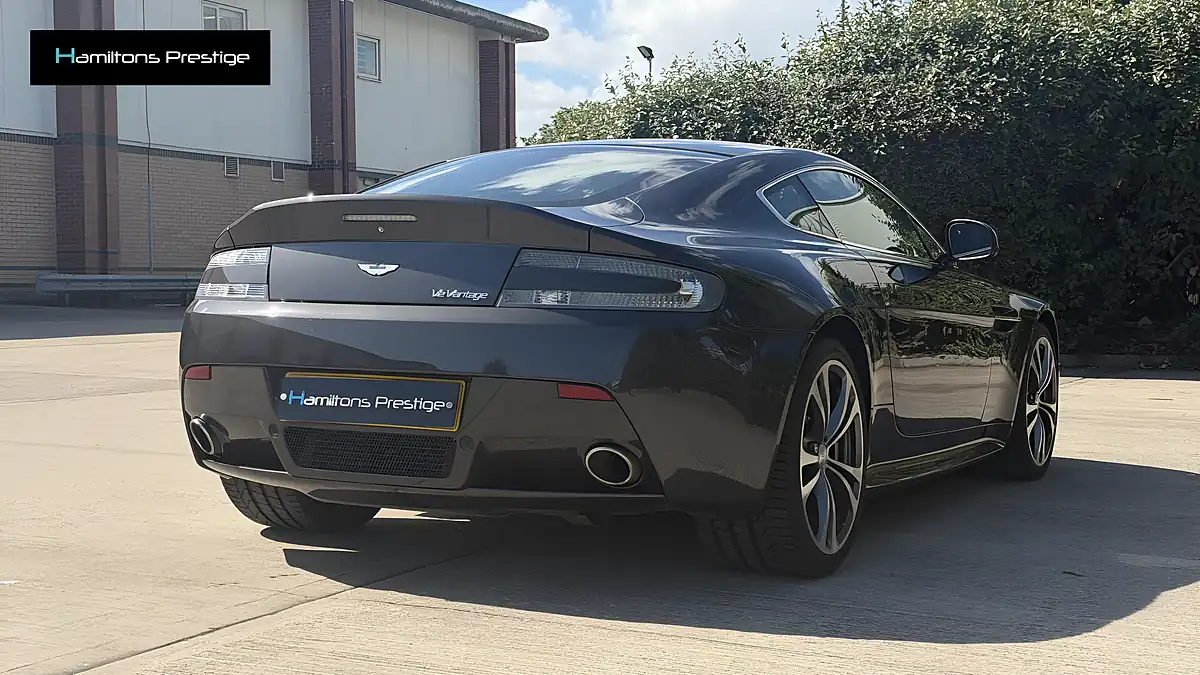 Used 2011 Aston Martin Vantage Coupe Quantum Silver - Interior and Exterior details 12
