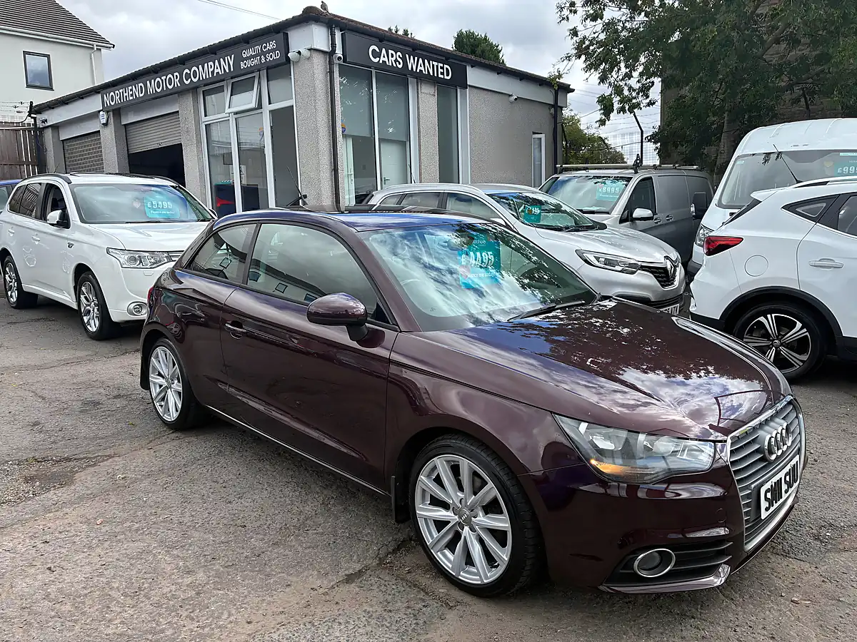 Used 2011 Audi A1 Sport Shiraz Red Metallic - Front View