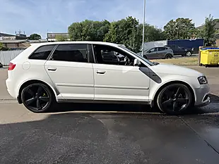 Used 2011 Audi A3 Black Edition Sportback White - Interior and Exterior details 8